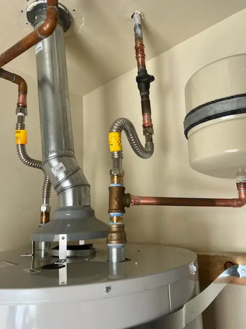 Water heater installation and plumbing repair in Tusculum
