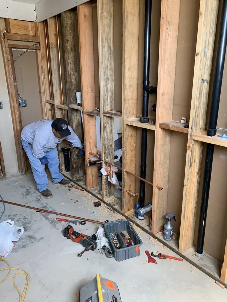 Commercial rough-in plumbing for Commercial Plumbing in Tusculum